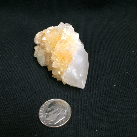 Spirit Quartz with Citrine #B