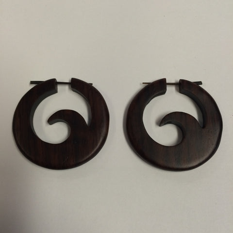 Coconut Peg Earrings