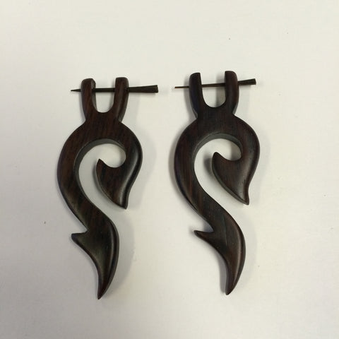Coconut Peg Earrings